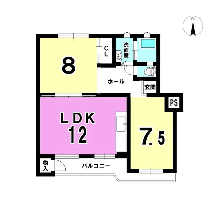 ラポール尾張旭_間取り