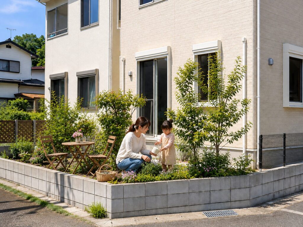 可児市戸建 庭